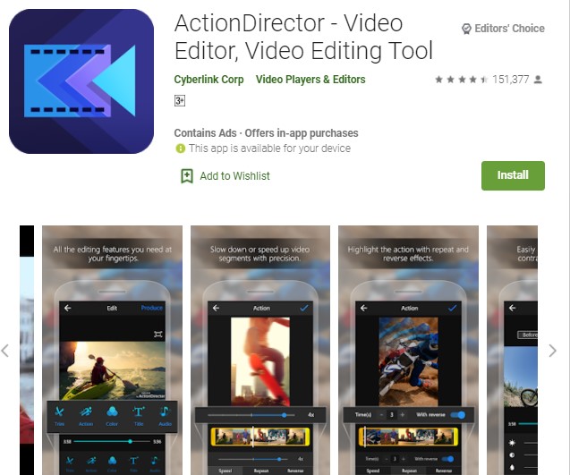 ActionDirector Video Editor