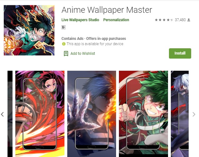 Anime Wallpaper Master 1