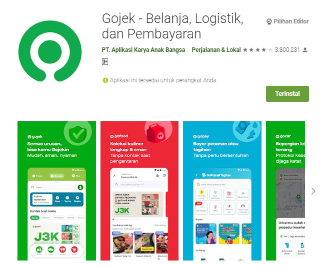 Aplikasi Gojek