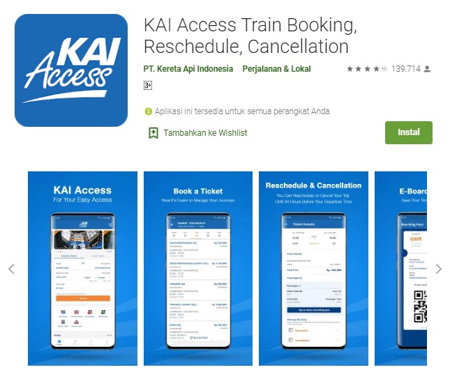 Aplikasi KAI Access