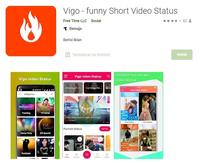 Aplikasi Vigo Video Aplikasi Vigo Video