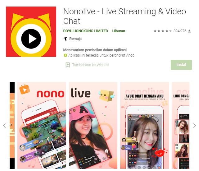 Aplikasi live penghasil uang