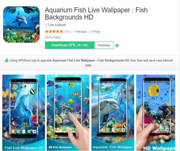 Aquarium Fish Live Wallpaper – Fish backgrounds HD