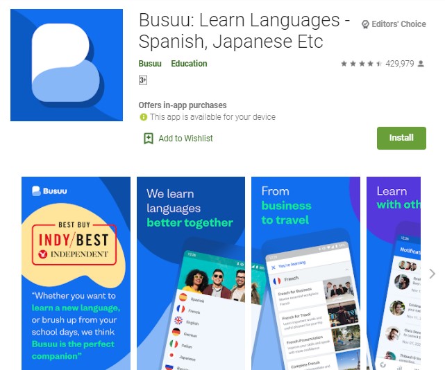 Busuu Aplikasi Belajar Bahasa Rusia