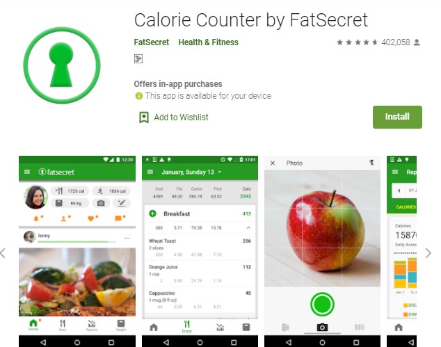 Calorie Counter by FatSecret Calorie Counter by FatSecret