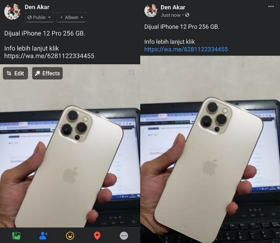 Cara buat link wa me Cara buat link wa me