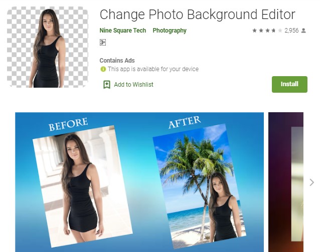 Change Photo Background Editor