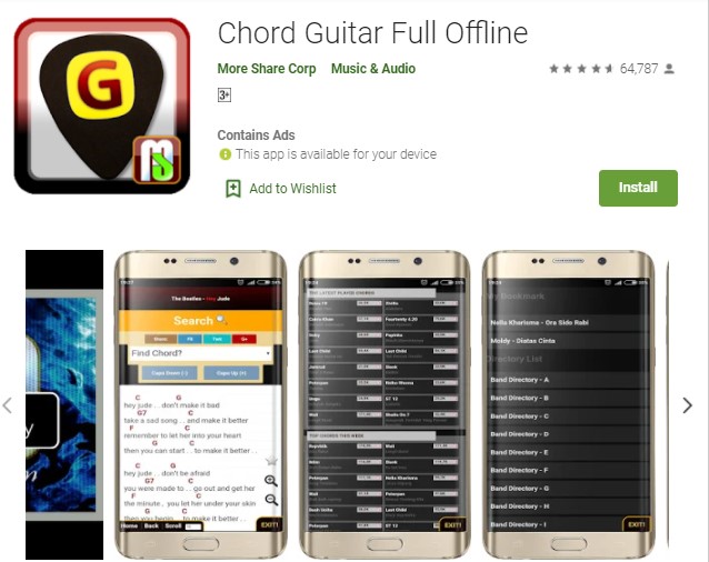 Chord Guitar Full Offline