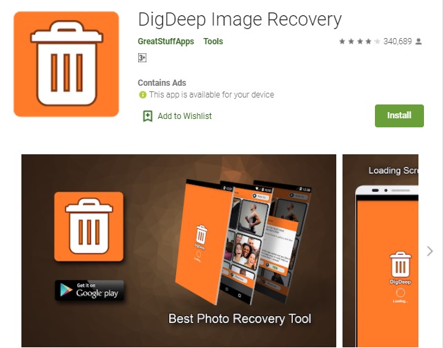 DigDeep Image Recovery Aplikasi Untuk Mengembalikan Foto yang Terhapus