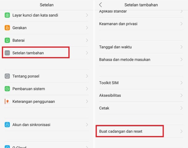 Factory Reset Oppo A71 Factory Reset Oppo A71