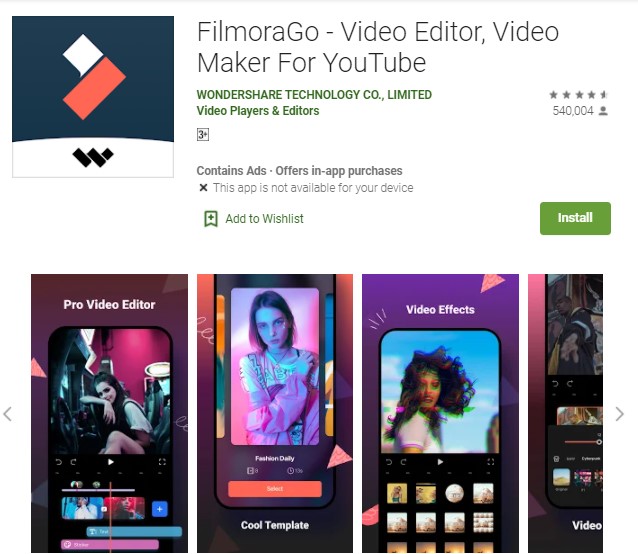 Filmora Go Aplikasi Untuk Menggabungkan Video