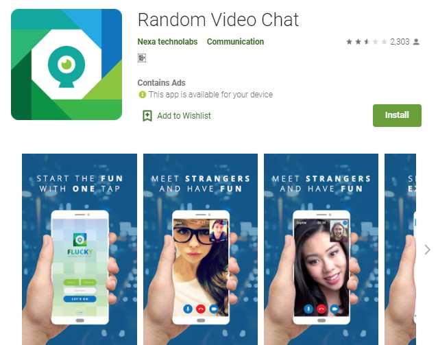 Flucky – Random video chat