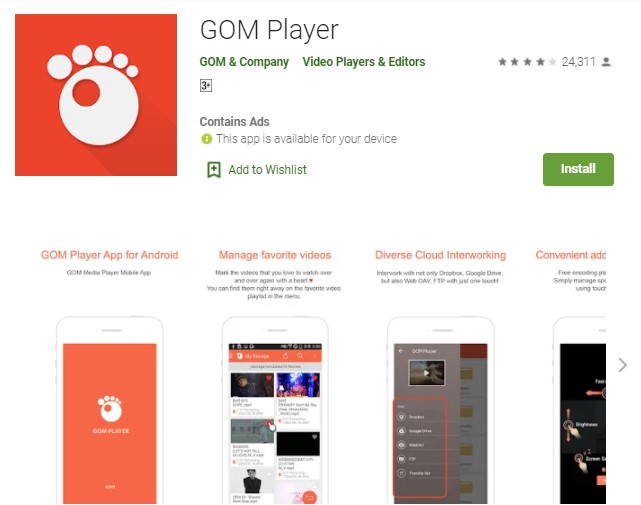 GOM Player Aplikasi Pemutar Video di PC dan Android