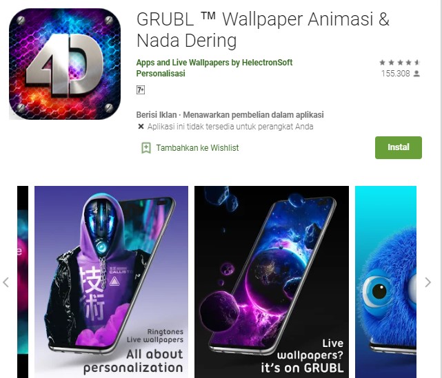7 Aplikasi Wallpaper Bergerak Di Android Paling Keren Hallo Gsm
