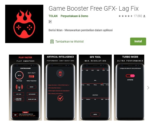 Game Booster Free GFX