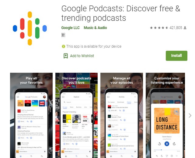 Google Podcasts Aplikasi Podcast Indonesia