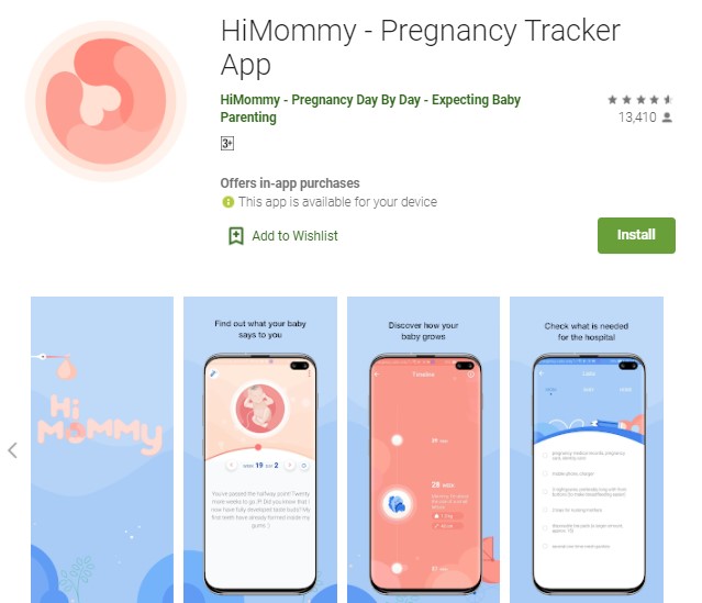 HiMommy Aplikasi Kehamilan Terbaik di Android