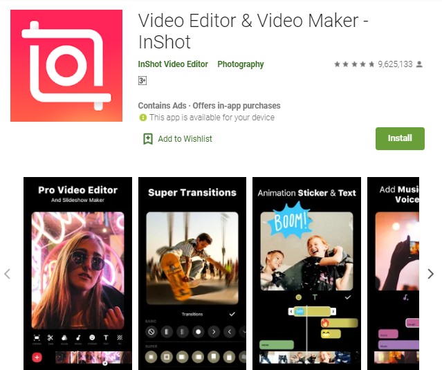 Inshot Aplikasi Story Instagram Terbaru di Android dan iOS