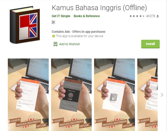 Kamus Bahasa Inggris Offline Kamus Bahasa Inggris Offline