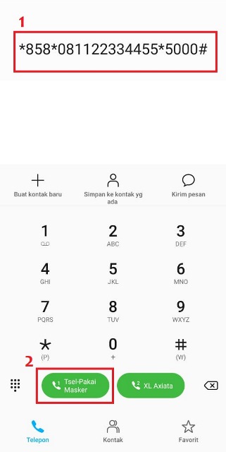 Kirim pulsa Telkomsel ke sesama pengguna Kirim pulsa Telkomsel ke sesama pengguna