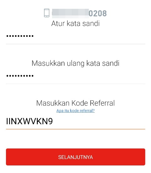 Kode referral Akulaku limit besar