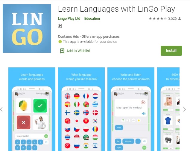 Learn Languages with LinGo Play Learn Languages with LinGo Play