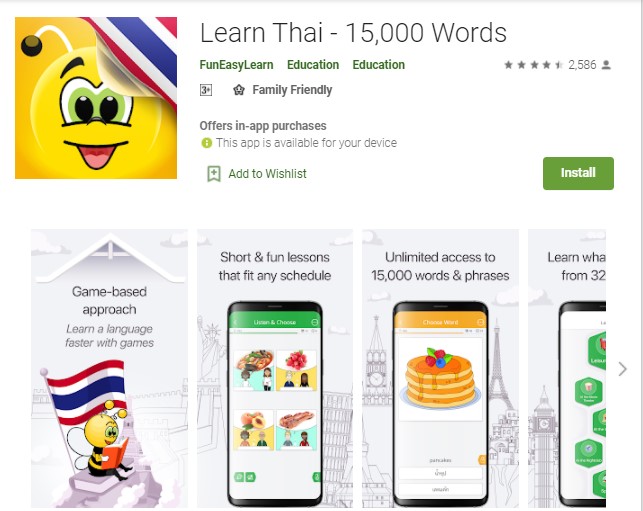 Learn Thai 15000 Words