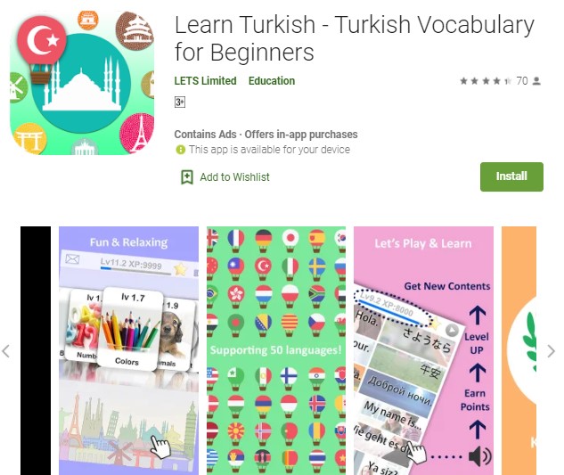 Learn Turkish Turkish Vocabulary for Beginners