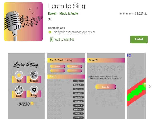 Learn to Sing