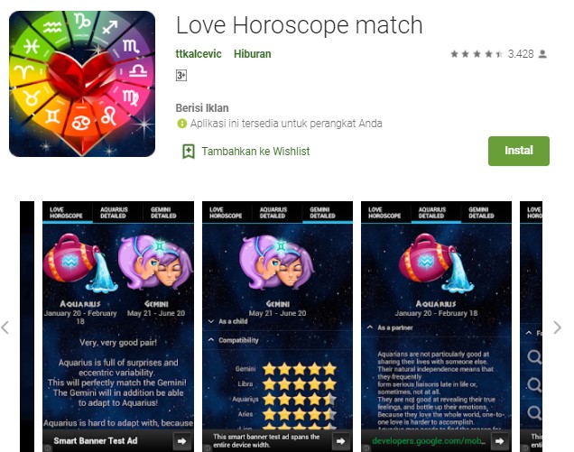 Love Horoscope Match