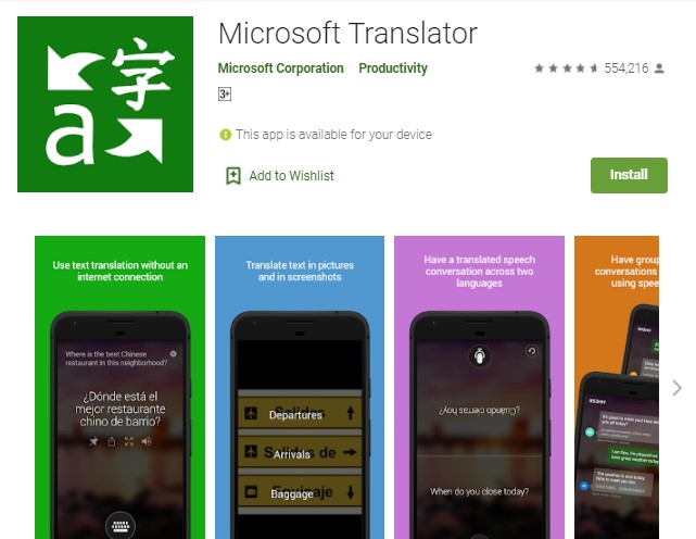 Microsoft Translator