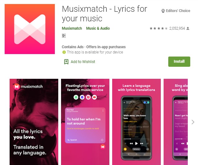 Musixmatch Musixmatch