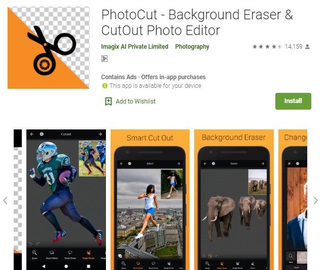 PhotoCut Aplikasi Edit Background Foto Gratis