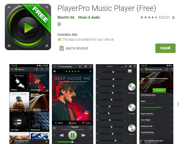 PlayerPro Music Player Free