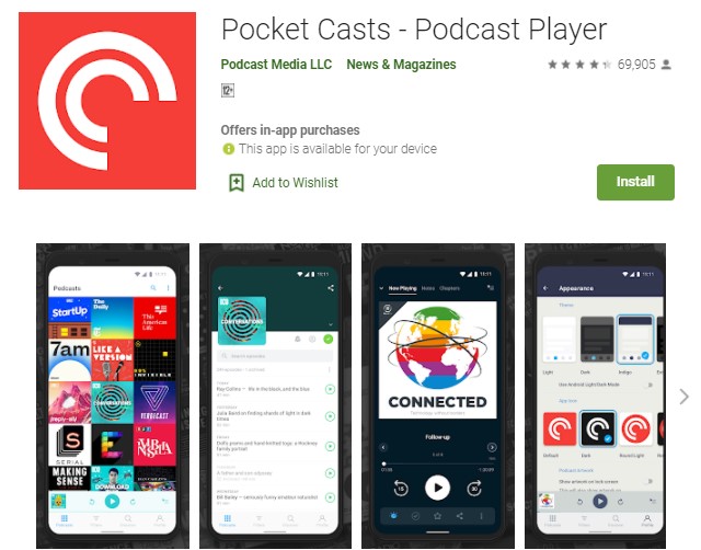 Pocket Casts – Podcast player