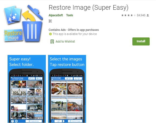 Restore Image Super Easy