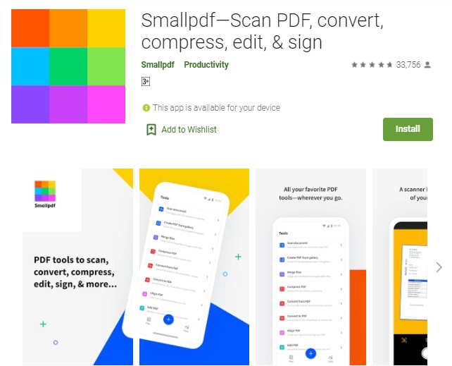 Smallpdf Aplikasi Kompres PDF