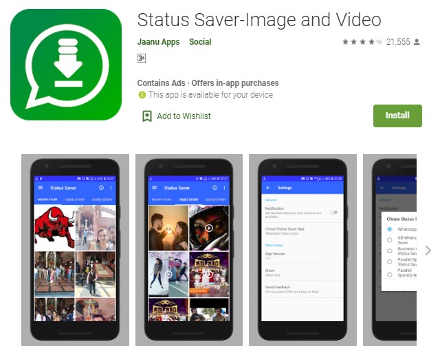 Status Saver – Image and video