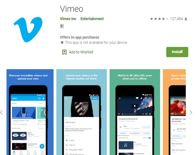 Vimeo Aplikasi Mirip YouTube