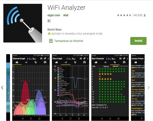 WiFi Analyzer olgor.com