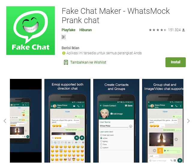 apk Fake Chat Maker