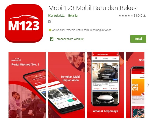 Aplikasi Mobil123