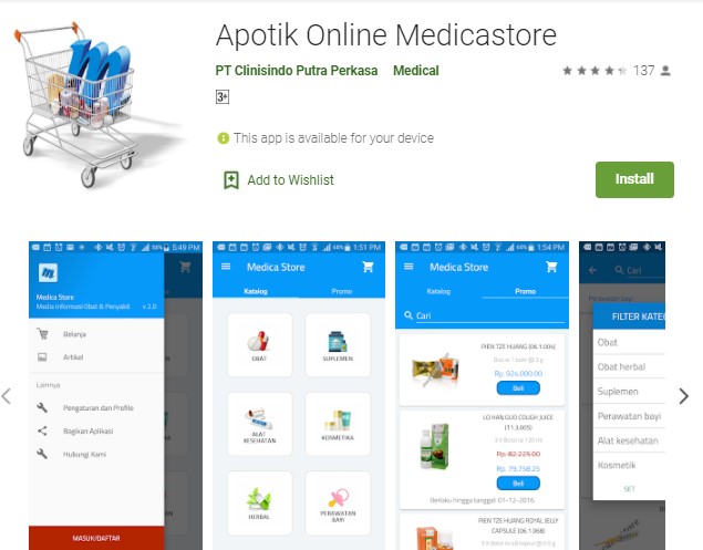 Apotik Online Medicastore