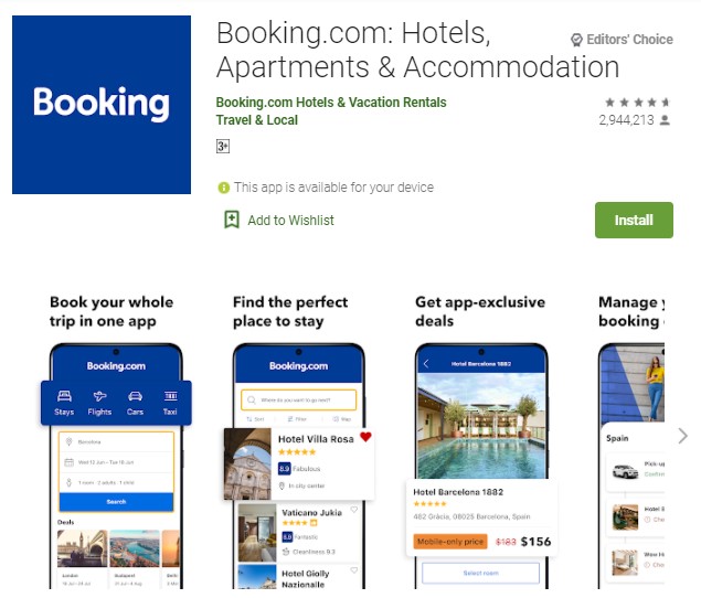 Booking.com Hotels Apartments Accommodation