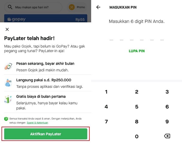 Cara daftar GoPay PayLater Cara daftar GoPay PayLater