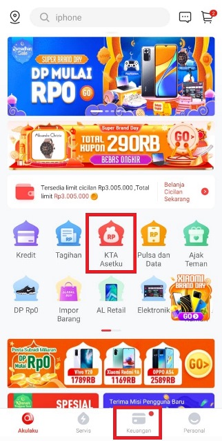 Cara daftar pinjaman Akulaku