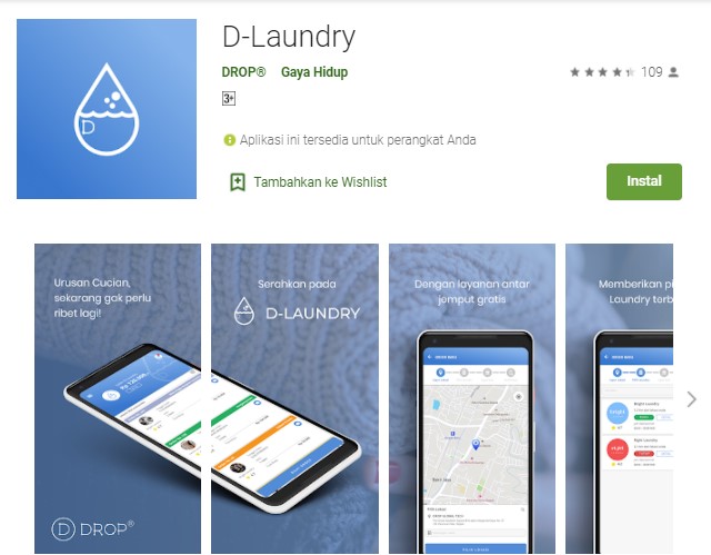 D Laundry Aplikasi Laundry Online Terbaik