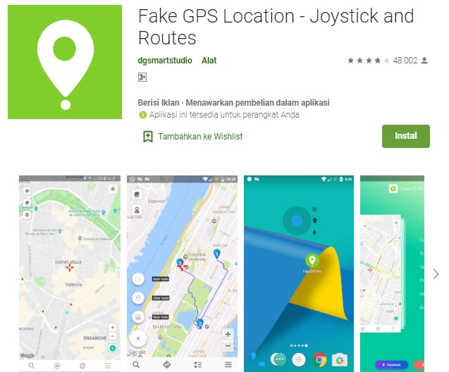 Fake GPS Location Joystick and Routes Fake GPS Location Joystick and Routes
