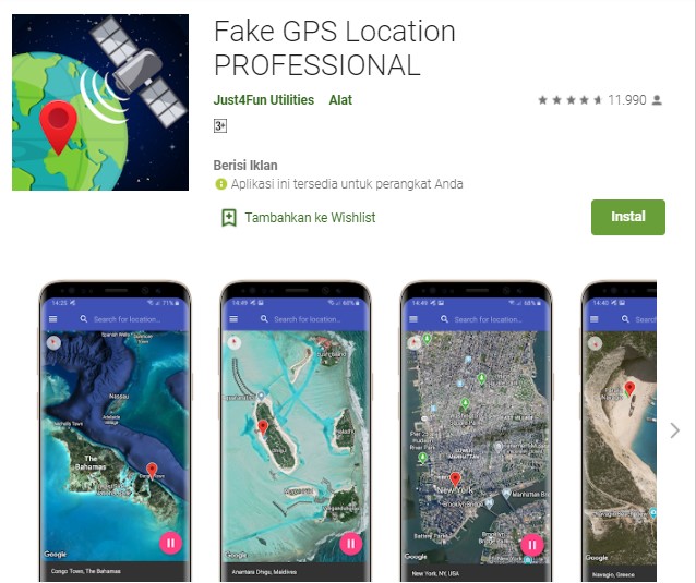 7 Aplikasi Fake GPS Terbaik untuk Android - Hallo GSM