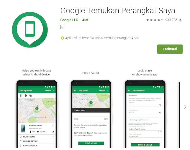 Google Temukan Perangkat Saya